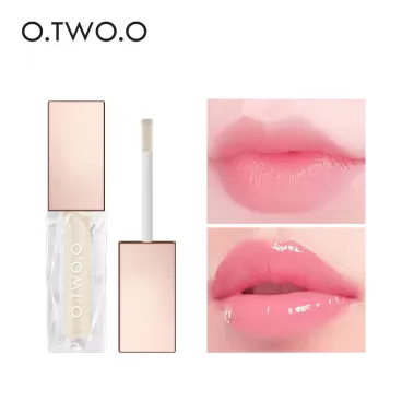 O.TWO.O Moisturized Clear Crytal Lip Gloss Lip Oil 1014